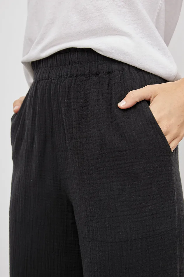 Pants and Shorts Women Rails Leon Pant Black