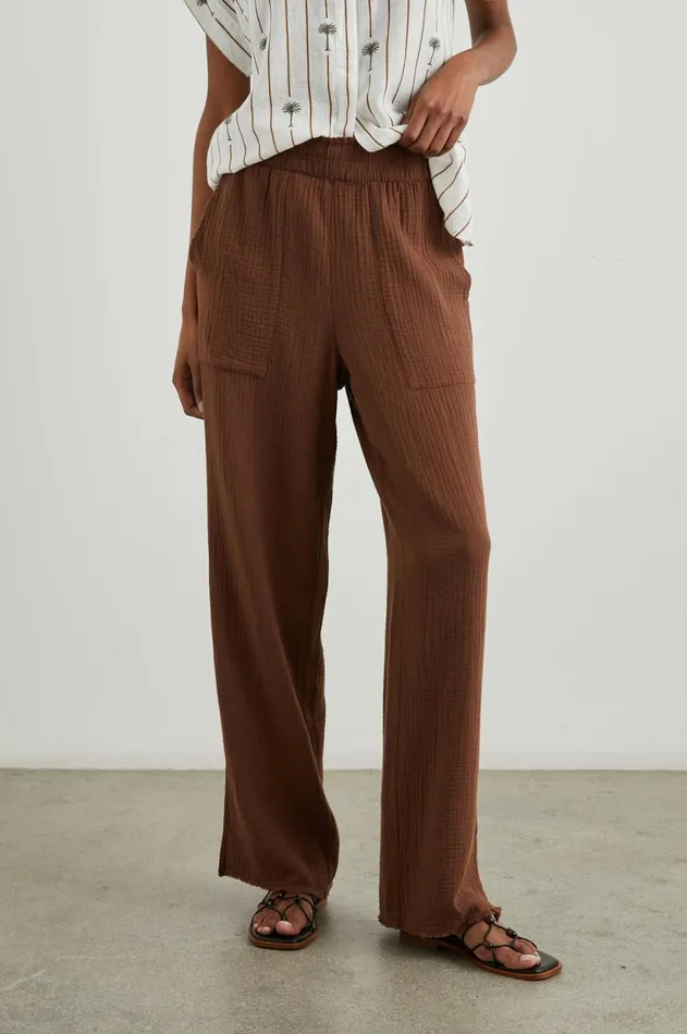 Pants and Shorts Women Rails Leon Pant Cacao