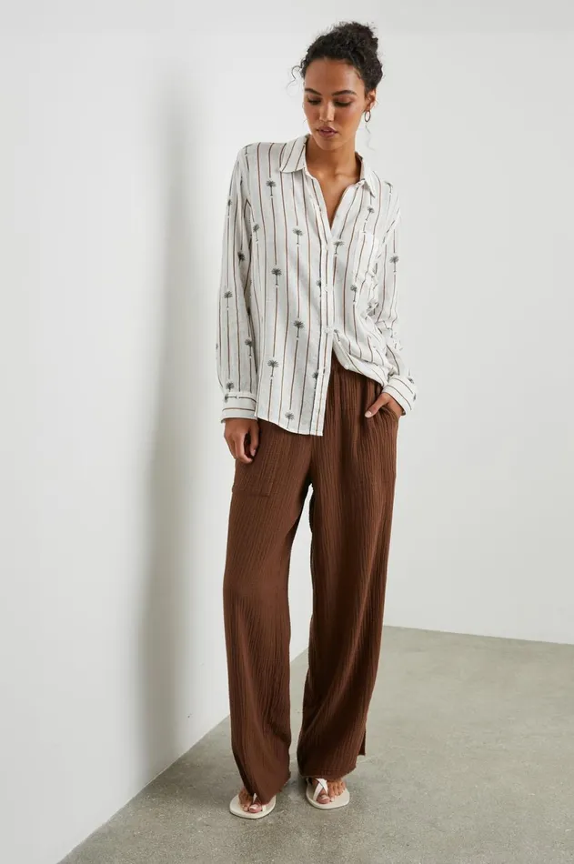 Pants and Shorts Women Rails Leon Pant Cacao