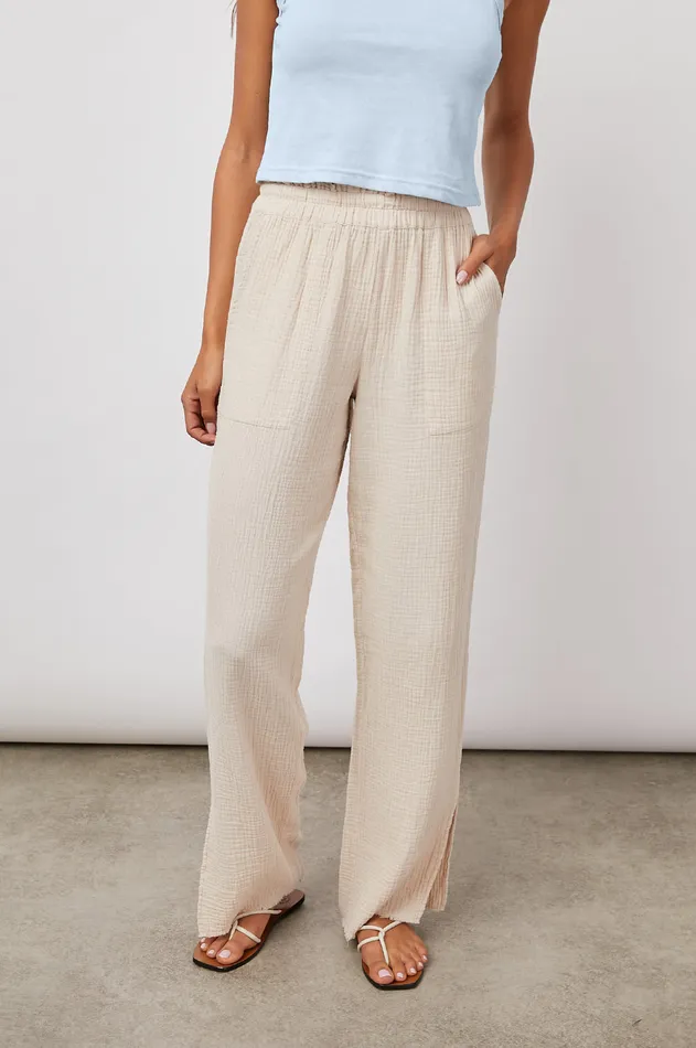 Pants and Shorts Women Rails Leon Pant Flax