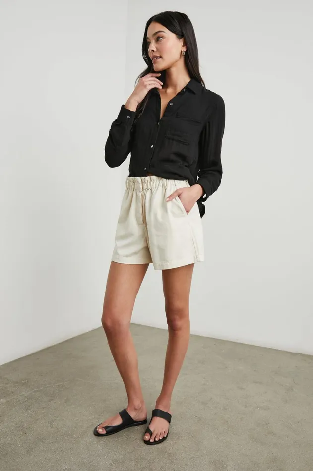 Pants and Shorts Women Rails Monte Short Ecru
