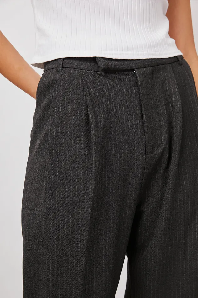 Pants and Shorts Women Rails Tay Pant Charcoal Pinstripe