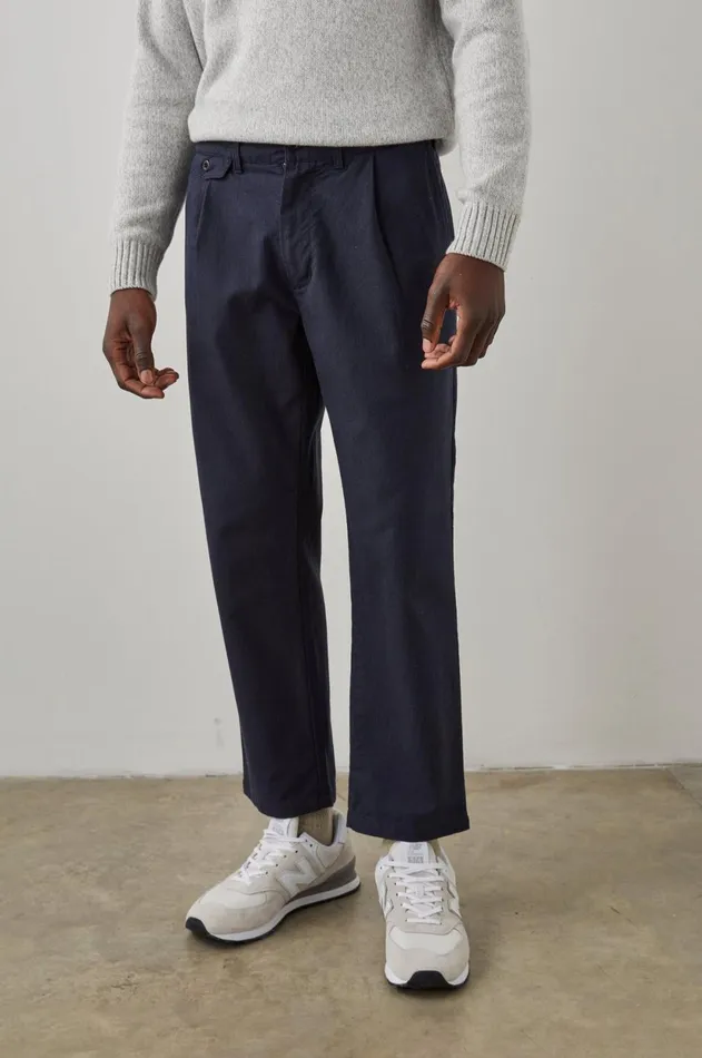Pants Men Rails Marcellus Pant Navy Charcoal Pin Stripe