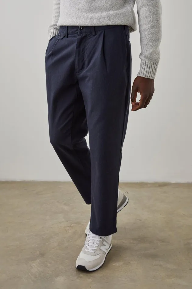 Pants Men Rails Marcellus Pant Navy Charcoal Pin Stripe