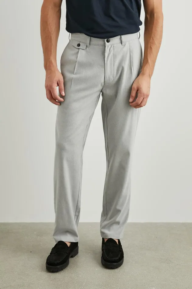 Pants Men Rails Marcellus Pant Soft Grey Melange