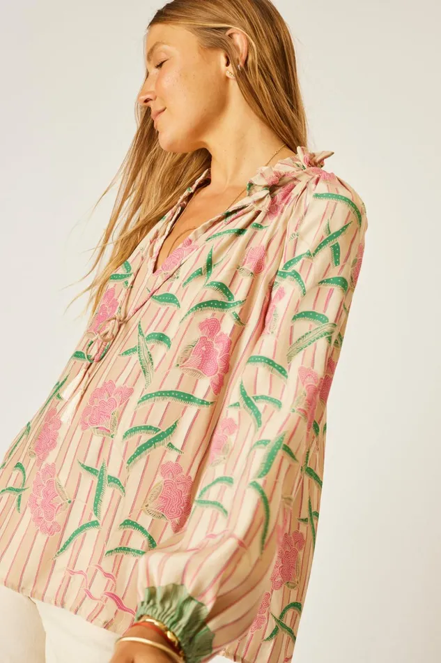 Penny Blouse Chamomile Rose Women Natalie Martin Tops