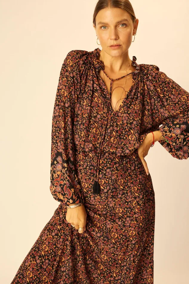 Penny Blouse Petite Fleur Noire Women Natalie Martin Tops