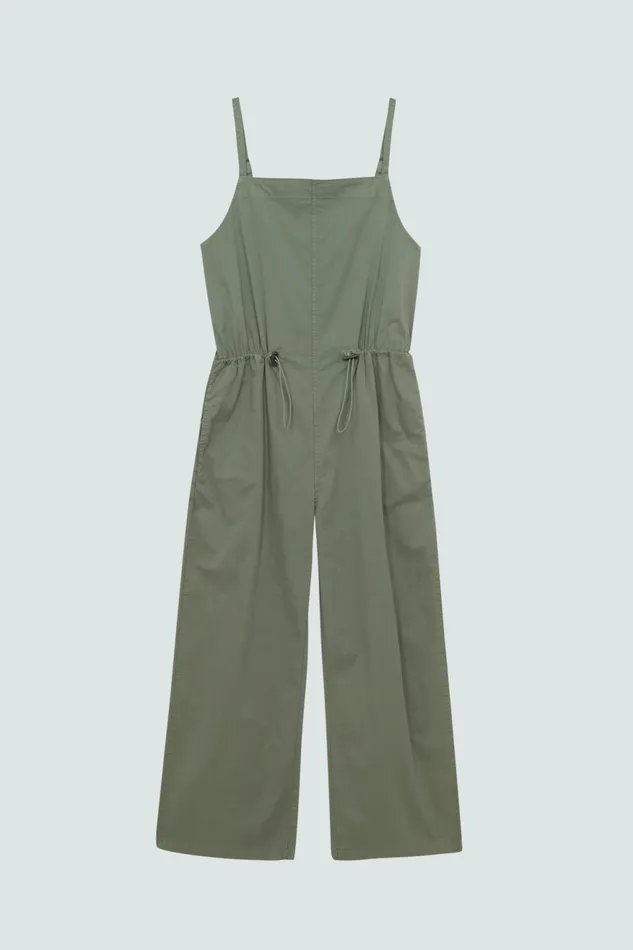 Pistola Denim Adela Wide Leg Sleeveless Jumpsuit 8211 Bluff Women Jumpsuits and Rompers
