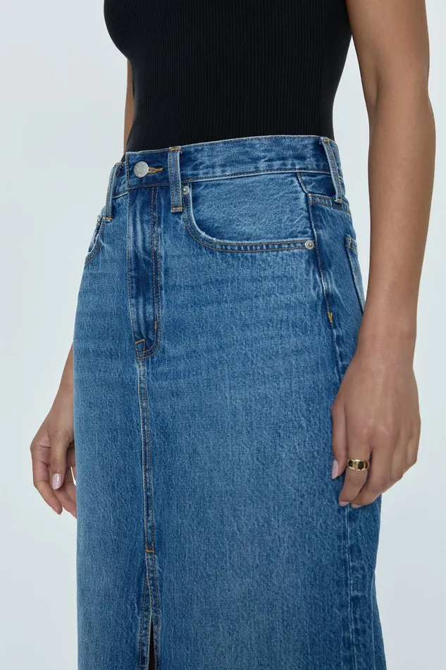 Pistola Denim Alice Midi Skirt 8211 Maui Women Denim