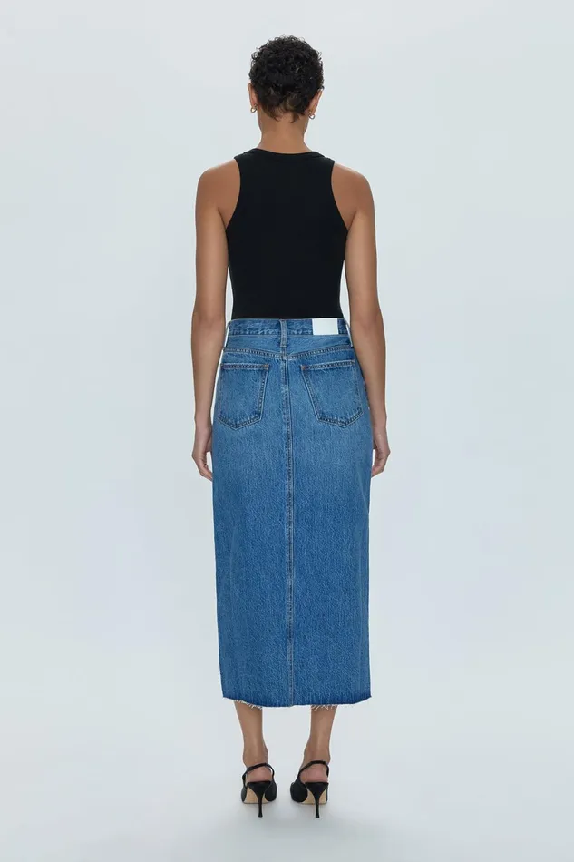 Pistola Denim Alice Midi Skirt 8211 Maui Women Denim