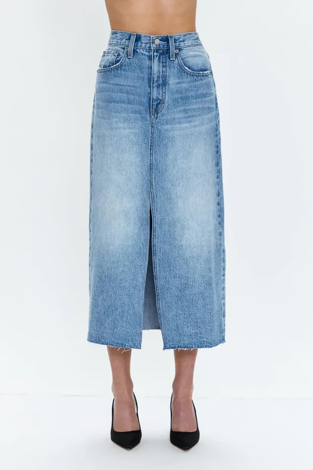 Pistola Denim Alice Midi Skirt 8211 Skylark Women Denim
