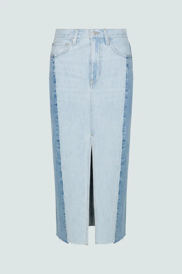 Pistola Denim Alice Midi Skirt 8211 Spliced Palais Women Denim