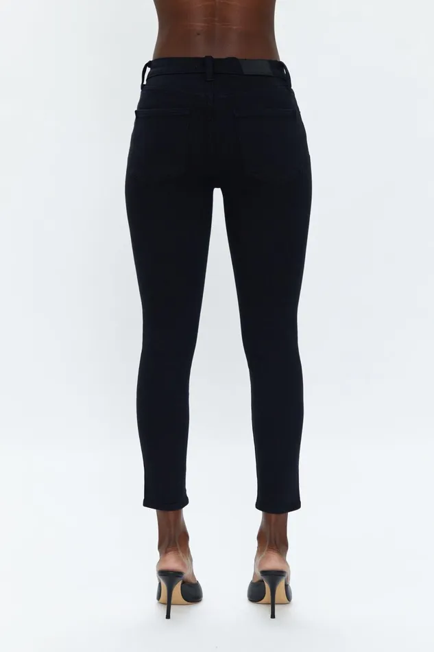 Pistola Denim Audrey Mid Rise Skinny 8211 Dark Vinyl Women Denim