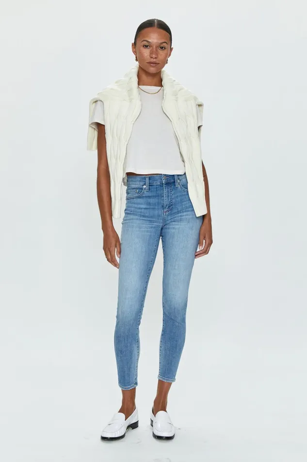 Pistola Denim Audrey Mid Rise Skinny 8211 Lookout Vintage Women Denim