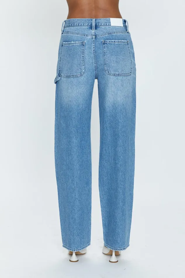 Pistola Denim Bobbie Carpenter Mid Rise Loose Straight 8211 Brandenburg Vintage Women Denim