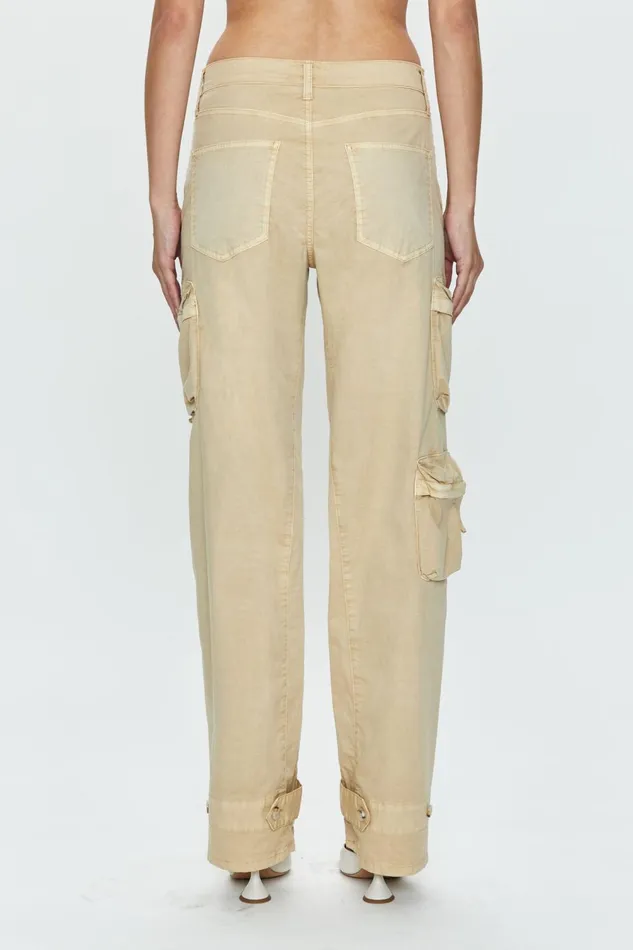 Pistola Denim Bobbie Utility Pant 8211 Champagne Women Pants