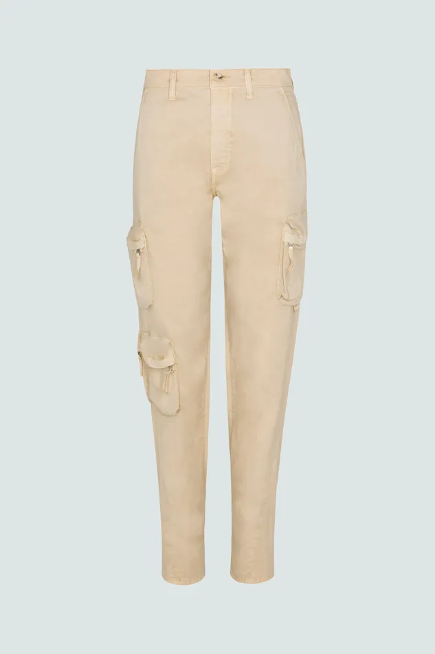 Pistola Denim Bobbie Utility Pant 8211 Champagne Women Pants
