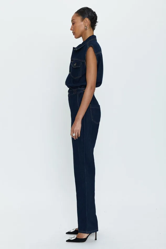 Pistola Denim Brooks Sleeveless Jumpsuit 8211 Iggy Women Denim