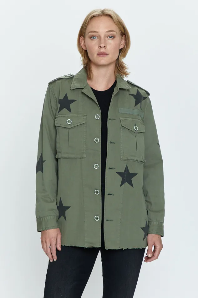 Pistola Denim Camilo Military Jacket 8211 Royal Honor Women Jackets and Outerwear Pistola Denim Camilo Military Jacket 8211 Royal Honor Women Jackets and Outerwear