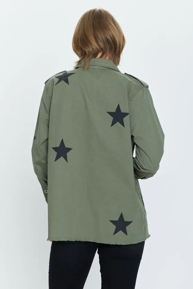 Pistola Denim Camilo Military Jacket 8211 Royal Honor Women Jackets and Outerwear