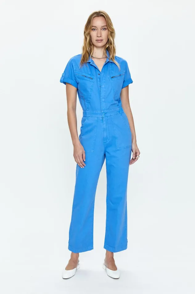 Pistola Denim Campbell Aviator Flight Suit 8211 Blue Belle Women Jumpsuits and Rompers Pistola Denim Campbell Aviator Flight Suit 8211 Blue Belle Women Jumpsuits and Rompers