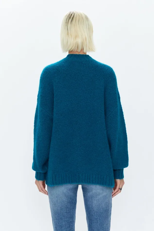 Pistola Denim Carlen Mock Neck Sweater 8211 Atlas Women Sweaters and Knits