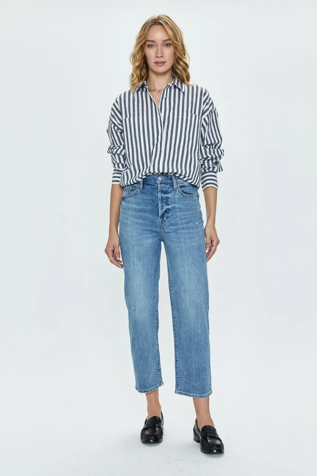 Pistola Denim Cassie Crop Super High Rise Straight 8211 Cambridge Vintage Women Denim Pistola Denim Cassie Crop Super High Rise Straight 8211 Cambridge Vintage Women Denim