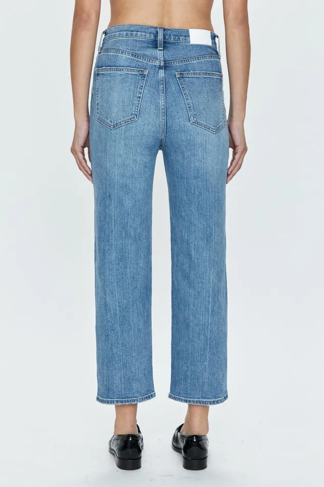Pistola Denim Cassie Crop Super High Rise Straight 8211 Cambridge Vintage Women Denim