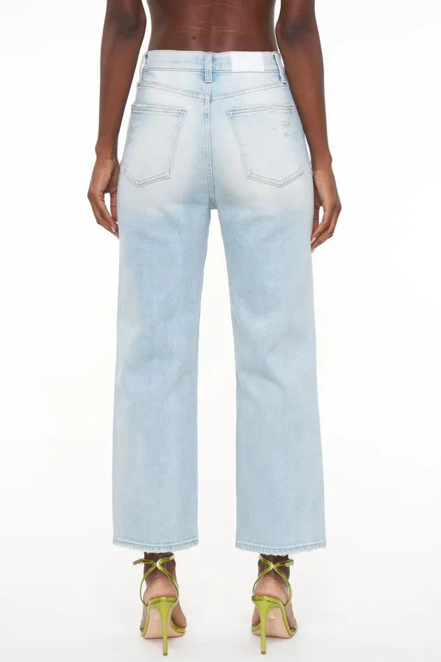 Pistola Denim Cassie Crop Super High Straight Crop 8211 Palisade Vintage Women Denim