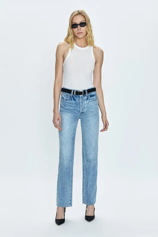 Pistola Denim Cassie Super High Rise Straight 8211 Bramble Women Denim