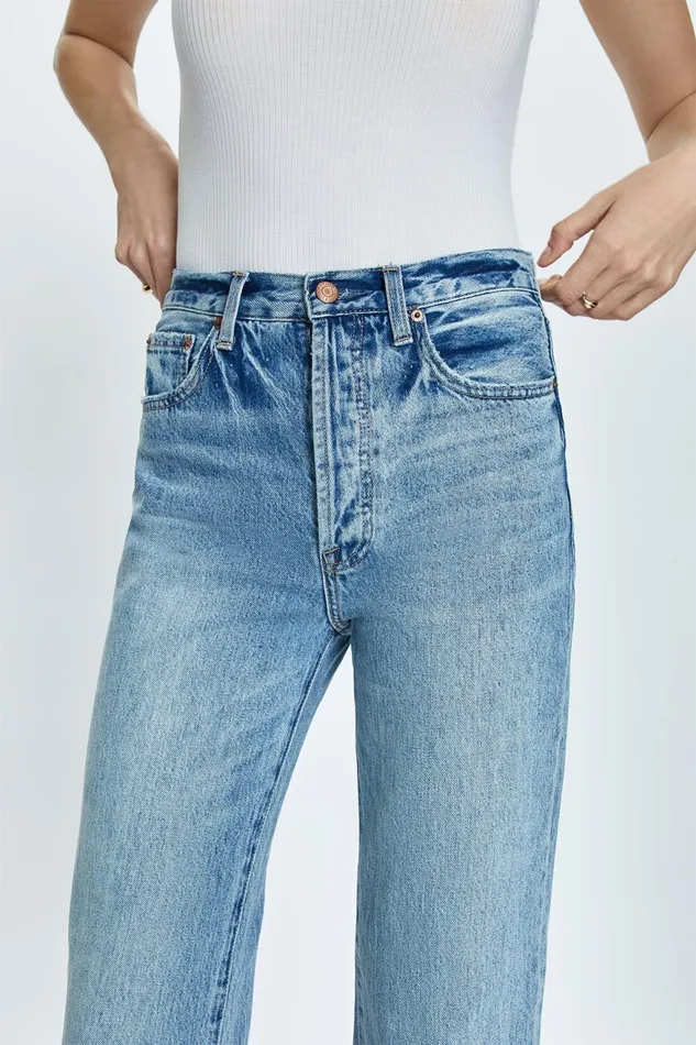 Pistola Denim Cassie Super High Rise Straight 8211 Bramble Women Denim