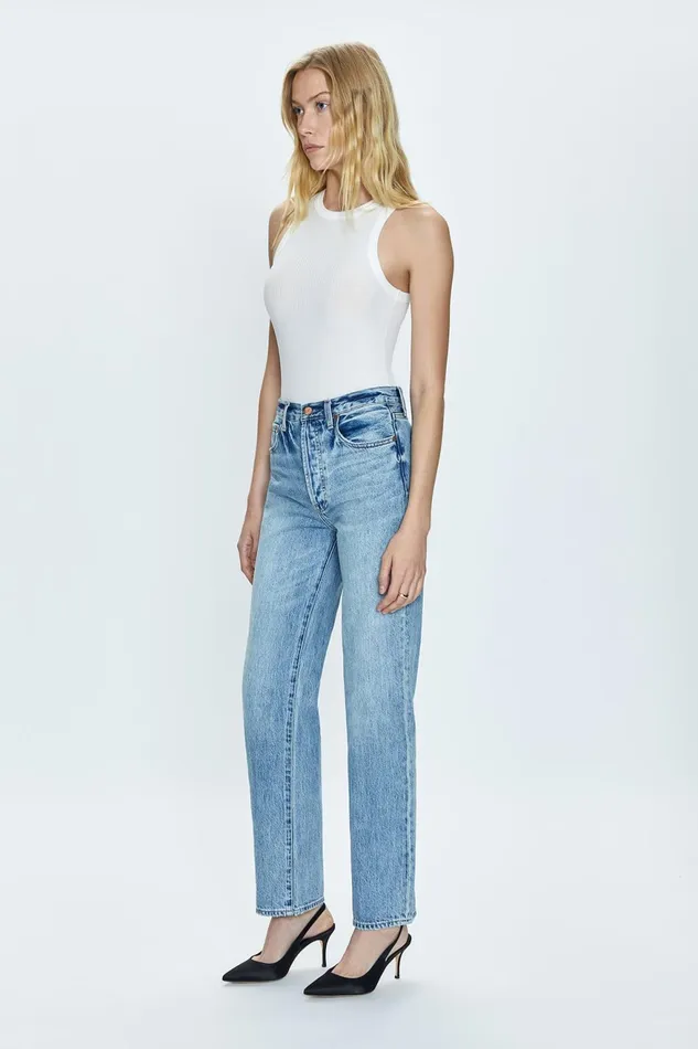 Pistola Denim Cassie Super High Rise Straight 8211 Bramble Women Denim