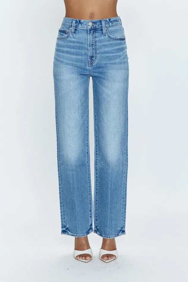 Pistola Denim Cassie Super High Rise Straight 8211 Neues Women Denim