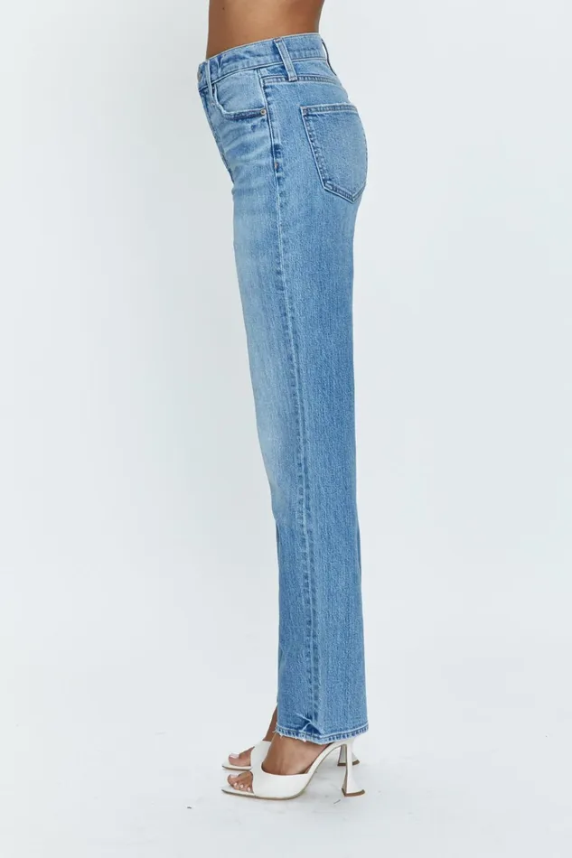 Pistola Denim Cassie Super High Rise Straight 8211 Neues Women Denim