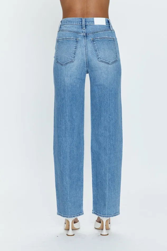 Pistola Denim Cassie Super High Rise Straight 8211 Neues Women Denim