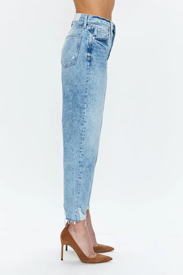 Pistola Denim Cassie Super High Rise Straight Crop 8211 Baja Women Denim