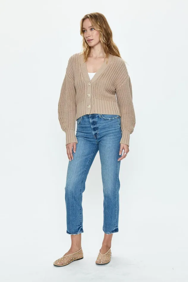 Pistola Denim Charlie High Rise Classic Straight 8211 Sundown Women Denim