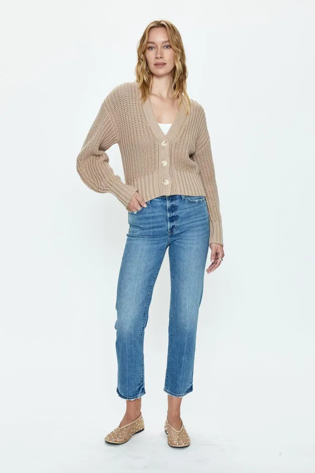 Pistola Denim Charlie High Rise Classic Straight 8211 Sundown Women Denim