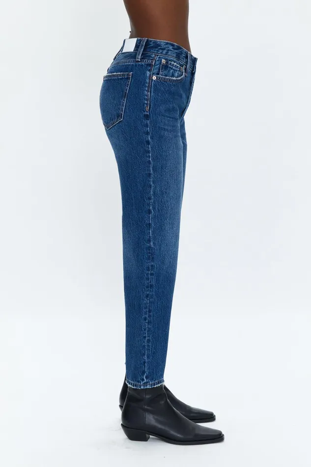 Pistola Denim Charlie High Rise Classic Straight Ankle 8211 Clash Women Denim