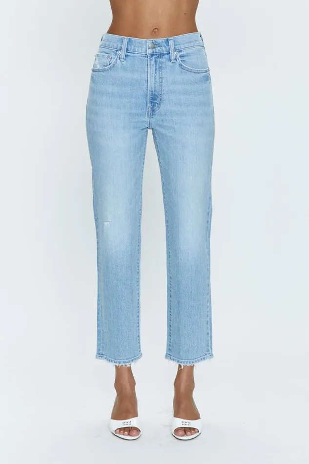 Pistola Denim Charlie High Rise Classic Straight Ankle 8211 Endless Vintage Women Denim