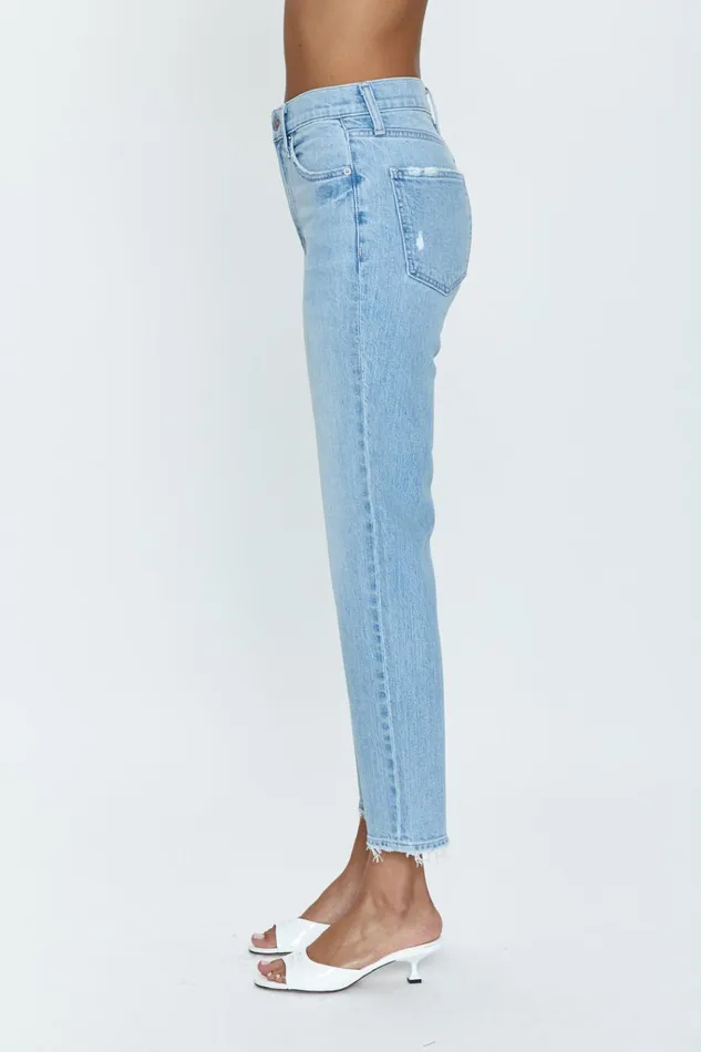 Pistola Denim Charlie High Rise Classic Straight Ankle 8211 Endless Vintage Women Denim