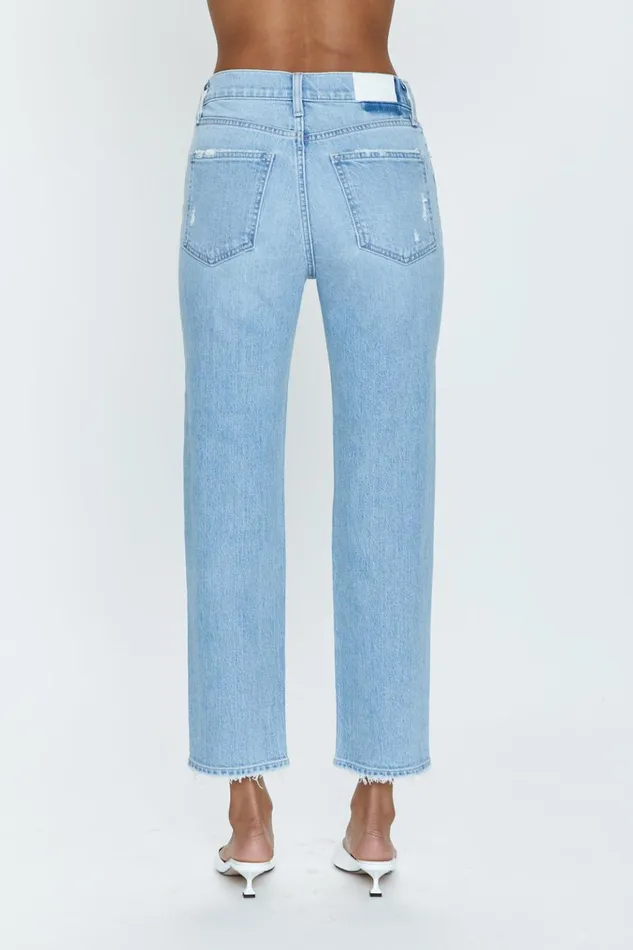 Pistola Denim Charlie High Rise Classic Straight Ankle 8211 Endless Vintage Women Denim