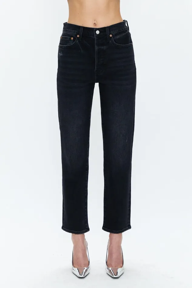 Pistola Denim Charlie High Rise Classic Straight Ankle 8211 Jubilee Vintage Women Denim
