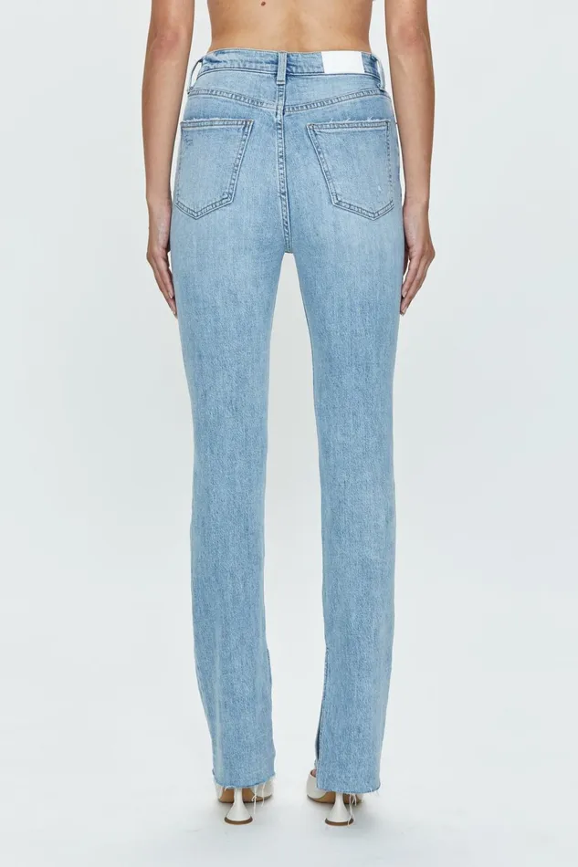 Pistola Denim Colleen High Rise Modern Slim 8211 Views Distressed Women Denim