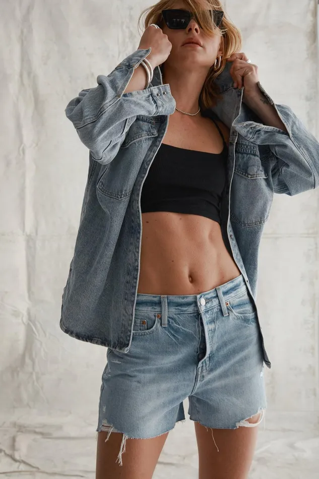 Pistola Denim Connor Relaxed High Rise Vintage Short 8211 Oahu Vintage Women Denim