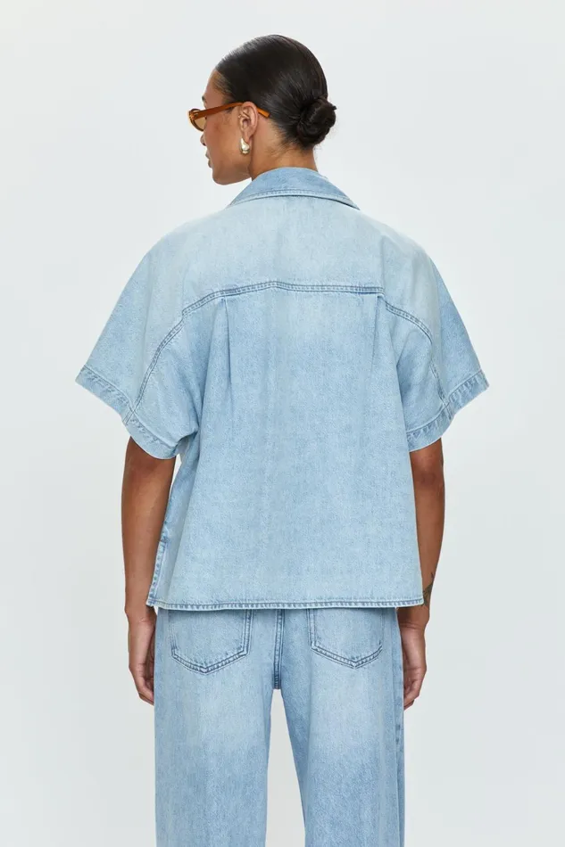 Pistola Denim Della Camp Shirt 8211 Chateau Women Denim