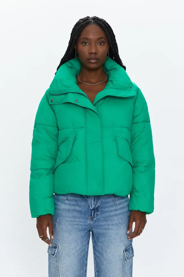 Pistola Denim Donovan Swing Puffer Jacket 8211 Evergreen Women Jackets and Outerwear Pistola Denim Donovan Swing Puffer Jacket 8211 Evergreen Women Jackets and Outerwear
