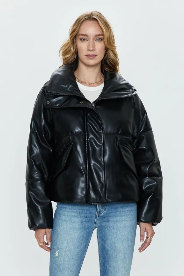 Pistola Denim Donovan Swing Puffer Jacket 8211 Noir Women Jackets and Outerwear Pistola Denim Donovan Swing Puffer Jacket 8211 Noir Women Jackets and Outerwear