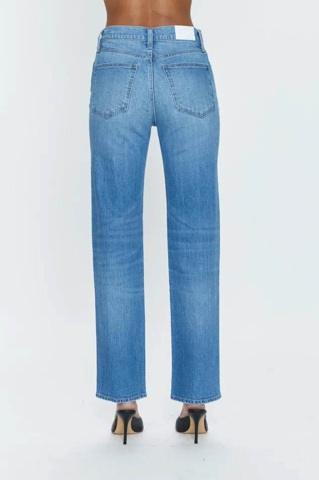 Pistola Denim Drew Mid Rise Classic Straight 8211 Ludwig Women Denim
