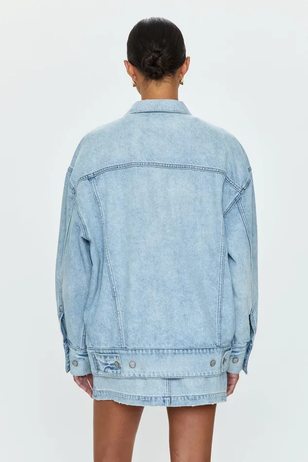 Pistola Denim Dries Boyfriend Trucker 8211 Nimes Women Jackets and Outerwear